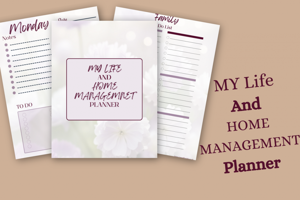 Life and Home Management Planner Printable