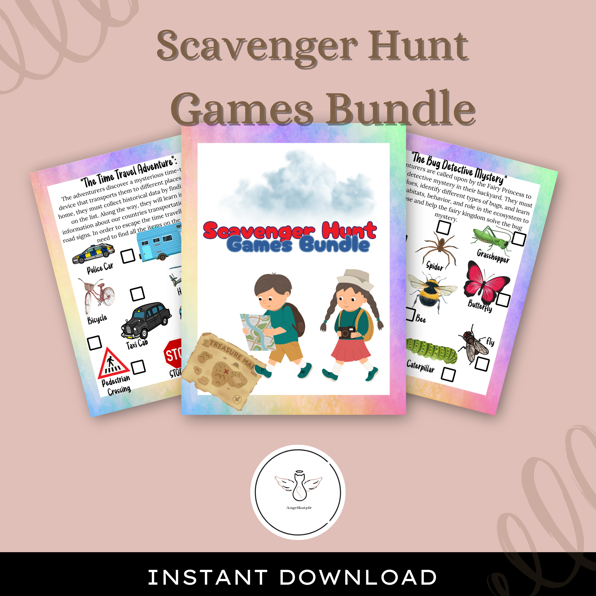 Scavenger Hunt Games Bundle - ANGELKATPLR