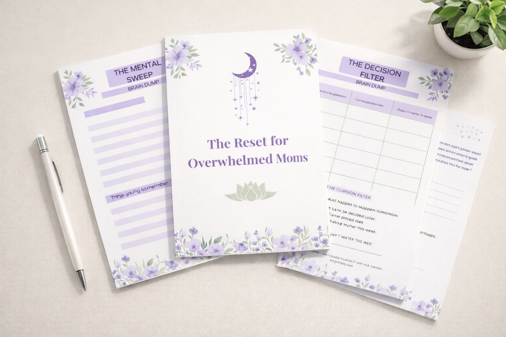 The Reset for Overwhelmed Moms - ANGELKATPLR